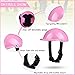 GUGELIVES Pet Dog Helmet Doggie Hardhat for Pets Chihuahua Motorcycles Bike Outdoor Protect Head Sunproof Rainproof Small Medium Large Puppy Helmets Supplies(S, Pink)
