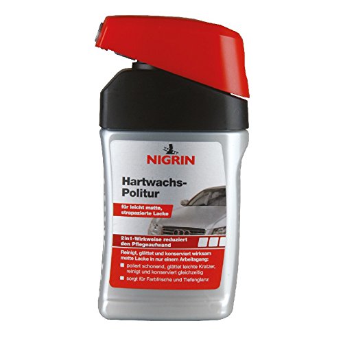 Preisvergleich Produktbild Nigrin Hartwachs Politur 300ml flüssig Autopolitur Autohartwachs Wachs