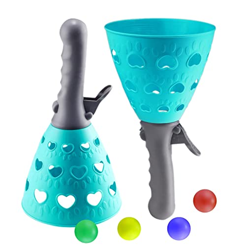 LOVOICE Jeux Pop et Catch Ball,Jouet d'extérieur pour Lancer et Attraper Une Balle | Cadeaux de fête d'anniversaire de Charme pour 4 5 6 7 8 10 12 Ans garçons Filles