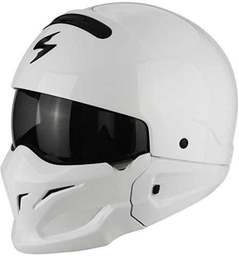 Scorpion Casco moto EXO-COMBAT Solid Bianco XXL
