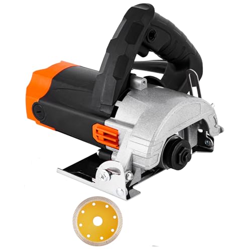 MXBAOHENG 1000W Tile Cutter Electric Tile Saw with 1 Tile Blade for Ceramic Tiles Stone Wall Chaser 105mm Blade