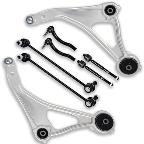 Torsiva 8PCS Front Left Right Lower Control Arm Sway Bar End Link Tie Rod for Nissan 2015 2016 2017 2018 Altima, 16-19 2020 2021 2023 Maxima, K622838 K622839 K750094 K750095 ES801196 ES801197 EV801066