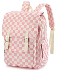 Corduroy Checkered Pink