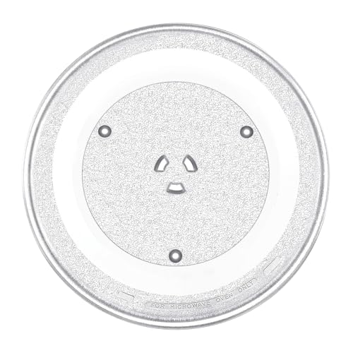 SPARES2GO Plateau tournant en verre pour Samsung four à micro-ondes (318 mm) - Liste de compatibilité B