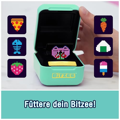 Bitzee 2023-15 Digitale Haustiere zum Anfassen, interaktives Spielzeug mit 15 virtuellen elektronischen Tieren, die auf Bewegung und Berührung reagieren, Mint, ab 5 Jahren