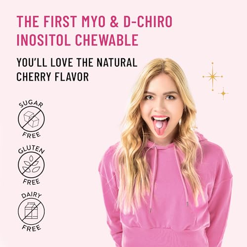Legendairy Milk Pure Inositol Chewable Tablets - Myo-Inositol & D-Chiro Supplement for Hormonal Balance & Fertility Support - Ideal 40:1 Ratio - 30 Day Supply - Thumbnail 3