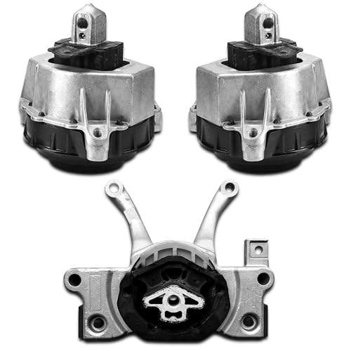 Rockplanet Engine and Transmission Mount Kit Compatible with BMW 2 3 4 Series G20 G21 G22 G23 G26 G28 G42 Z4 230i 330i 330e 430i xDrive 2.0L Engine Motor Mount Set, 22116860489 22116860490 22328742697