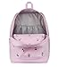 JanSport Superbreak Plus FX Backpack - Work, Travel, or Laptop Bag with Water Bottle Pocket - Pink Ice Cherry Emb