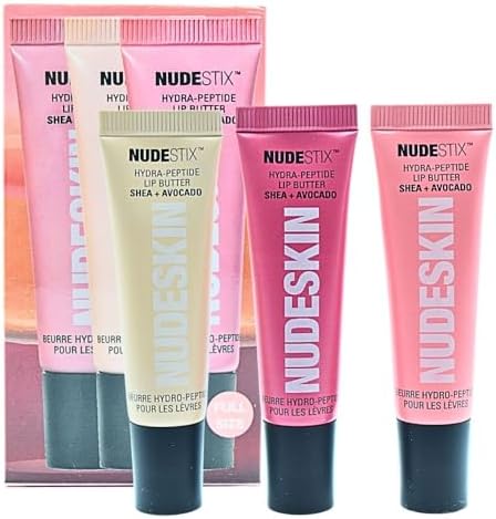 Amazon.com: NUDESTIX Hydra-peptide Lip Butter Tint Set - 3 pcs