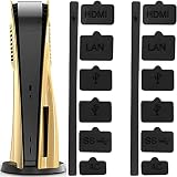 【セット*2】Miimall対応Playstation 5 防塵プラグセット USB HDMIポート 防塵プラグ Playstation 5 コントローラー 防塵カバー シリコン材質 完璧保護 ぴったり対応 Playstation 5 プラグ（12枚）
