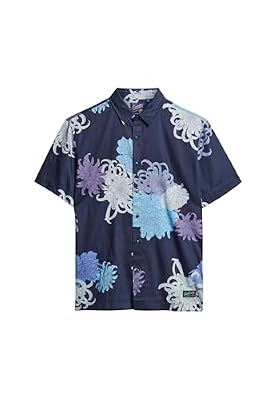 Superdry Hawaiian Shirt M4010353A Chrysanthemum Navy Talla L | Ya disponible en tu tienda friki favorita! En mundofriki.es! Superdry Hawaiian Shirt M4010353A Chrysanthemum Navy Talla L | Ya disponible en tu tienda friki favorita! En mundofriki.es!