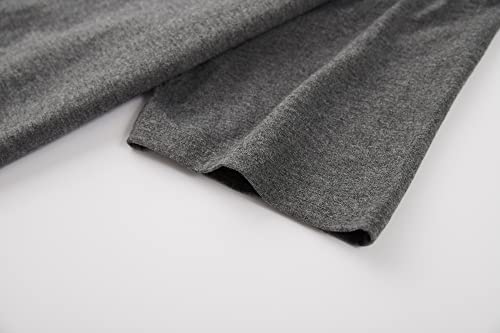 Image of KLIEGOU Men's 100% Cotton Longline T-Shirt, Pre-Shrunk Soft