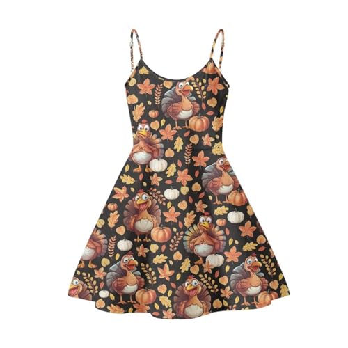 Image of Coloranimal Women's Summer Sleeveless Casual Swing Dresses with Loose Fit Beach Sundress