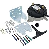 NS2000001 - ClimaTek Upgraded Universal Gas Furnace Air Pressure Switch Kit Replaces Cleveland Controls