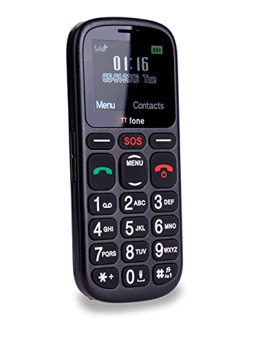 TTfone TT100 Mobiltelefon Svart 1.77" - Enkel och Praktisk
