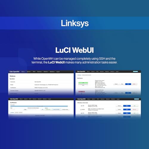 Velop Wrt Pro 7 - Router WiFi 7 tri-band, velocità fino a 10.680 Mbps, OpenWrt LuCI, porta WAN da 2,5 Gbps e 4 porte Ethernet da 1 Gbps - Router - Immagine 3