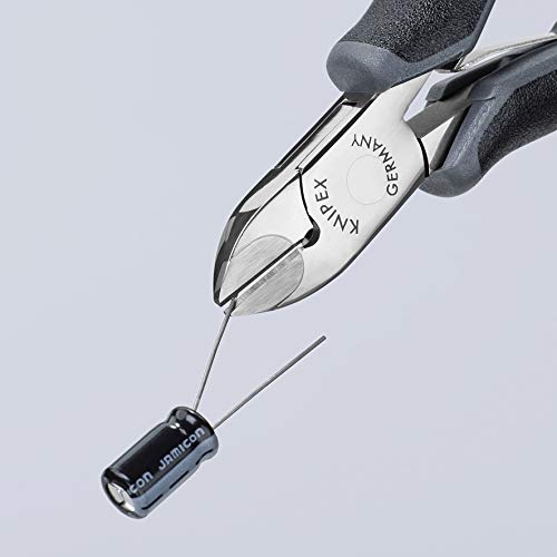 Knipex Tools - Electronics Diagonal Cutters With Carbide Metal Cutting Edges, Esd (7702120Hesd) #TOP7