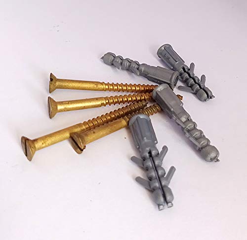 Brass Screw (12 Pcs) 2 inch