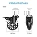 AGPtEK Office Chair Casters with Brake Heavy Duty 2.5