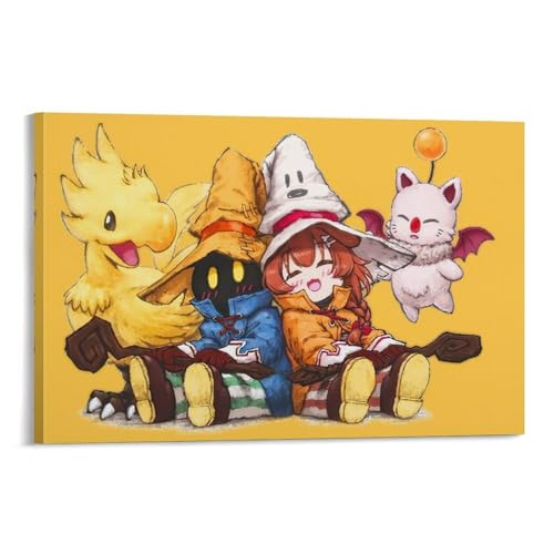 �t�@�C�i���t�@���^�W�[ �r�r�E�I���j�e�B�A �|�X�^�[ (15) �I�t�B�X �x�b�h���[�� �_�C�j���O���[������ �L�����o�X ��� �A�[�g�p�l��08x12inch(20x30cm)