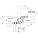 Silverthin/Mechatronics - SK6-22PZ - Slewing Ring Bearing, Gear Type No Gear, Housing Material Carbon Steel, Inside Dia. 21.340