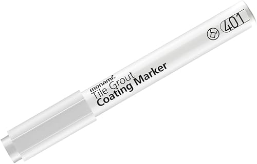 Monami 723122 Tile Grout Marker with 2 Nibs, Multicolor