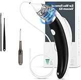 Ear Vacuum Ear Wax Removal Kit with 5 Levels Strong Suction, USB Rechargeable...