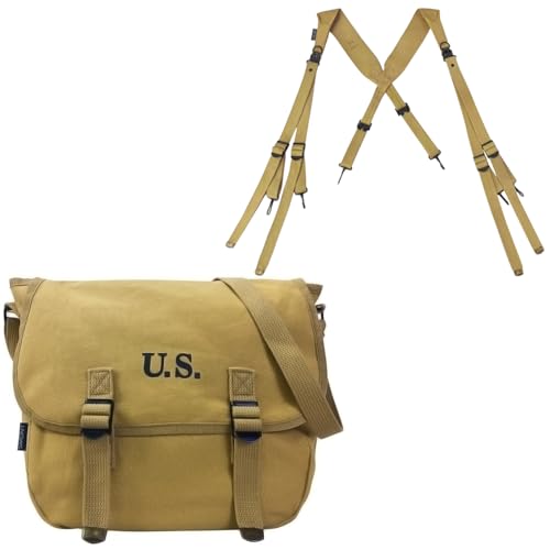 Canvas Messenger Bag and Combat Standard X Strap