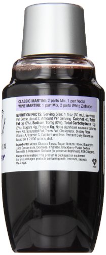image for Amoretti Premium Martini Cocktail Mix Minis, Blackberry, 3.4 Fluid Oun