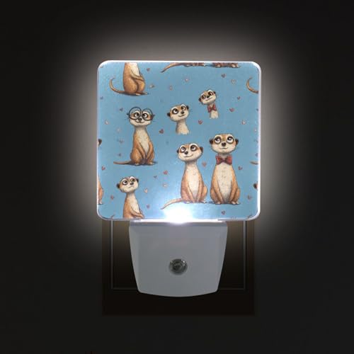 Lámpara de noche LED para niños con sensor crepuscular miniatura 3