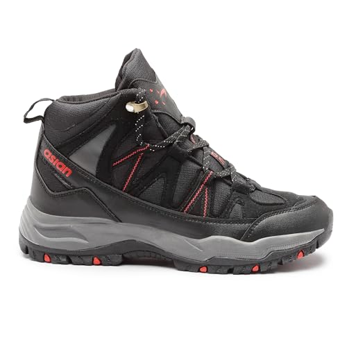 Image of ASIAN Men's Everest-21 Sports Trekking & Hiking,Walking Hi-Neck Shoes with Rubber Outsole & Memory Foam Insole Lace-Up Shoes for Men's & Boy's