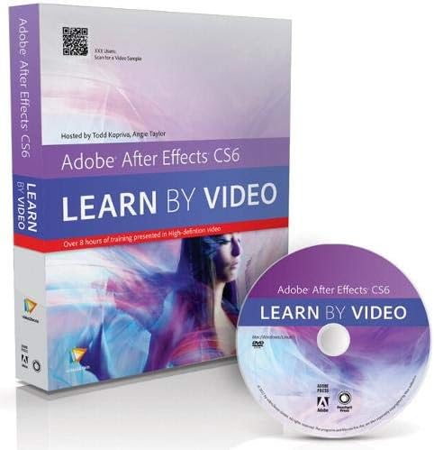Adobe After Effects Cs6: Learn by Video Pap/Dvdr Edition