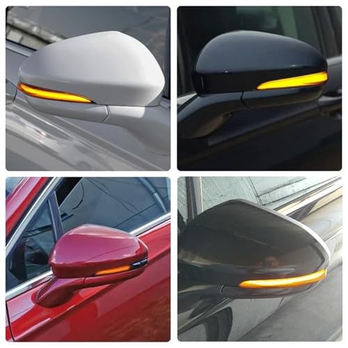 Rétroviseurs clignotants dynamiques ambrés Mondeo MK5 à LED défilantes