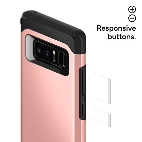Caseology Legion For Samsung Galaxy Note 8 Case (2017) - Rose Gold #TOP4