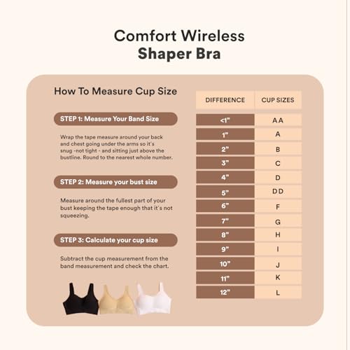 Truekind Bras for Women - Comfortable Wireless Support Bra, Seamless Full Coverage No Underwire Bra for Everyday Comfort3
