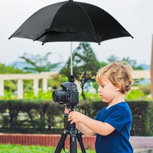 Paraguas de Zapata para Cámara, Impermeable Paraguas para Cámara Cámara DSLR Cubierta para Lluvia Protector para Canon Rebel T8i T7 T7i T6i T6 SL3 SL2 EOS 90D 80D 2000D 5DM4 Nikon Z9 - imagen 5