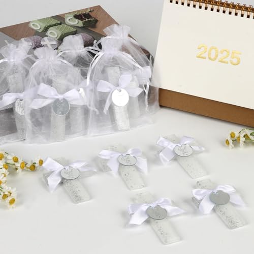 Set 10 Imanes de Cruz Decorativos para Bautismo miniatura 5