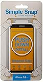Simple Snap Tempered Glass iP7+ - Clear