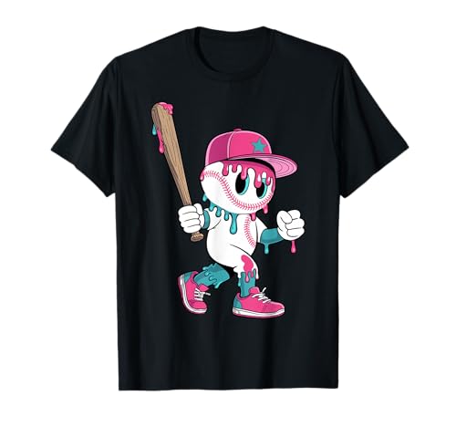 Baseball Drip Boys Ice Cream Youth Camiseta