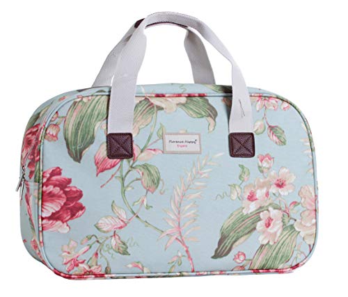 Sac à main floral et rayures en toile cirée idéal pour le week-end
