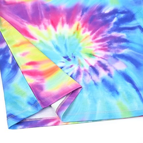 Jxstar Girls Clothes Set Tie Dye Hoodie Pullover Tracksuit Sweatsuits Outfits Sweatpants4