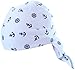 Produktbild La Bortini Baby Kinder Halstuch Bandana Kopftuch Cap Tuch Scarf mit Motiv weiß