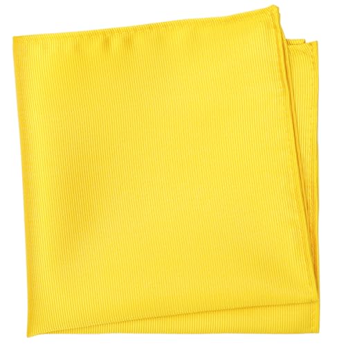 Image of Boy's Solid Tie with Pocket Square Set, Regular Necktie for Children and Kids, Self-Tied