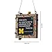 FOCO Michigan Wolverines NCAA Resin Chalkboard Sign Ornament