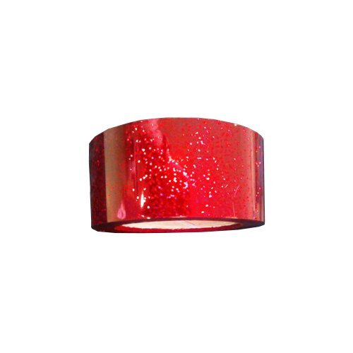 Ruban adhesif hologramme rouge deco masking tape japonais loisirs creatifs