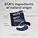 HORACE Anti-Fatigue Under-Eye Patches for Men - Dark Circle and Puffiness Reduction - Moisturising & Refreshing Hydrogel Treatment - Vegan and Silicon-free Skincare - Unscented, Pack of 5 Pairs