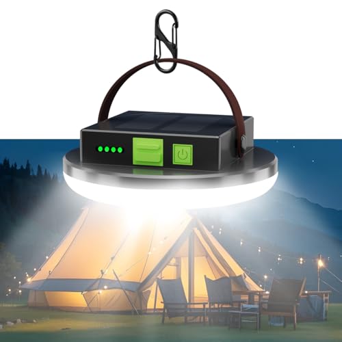Lanterne solaire de camping portable pour éclairer vos soirées et randonnées
