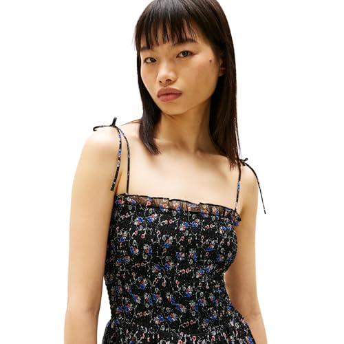 Image of Tommy Jeans Women's Maxi Sundress with Floral Print