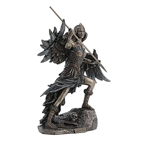 Estatua Morrigan Resina Bronza Diseño Veronese 8.75 in miniatura 7