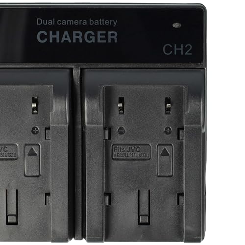 Vhbw caricatore duale compatibile con JVC